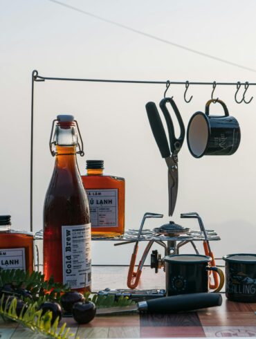 outdoor kitchen